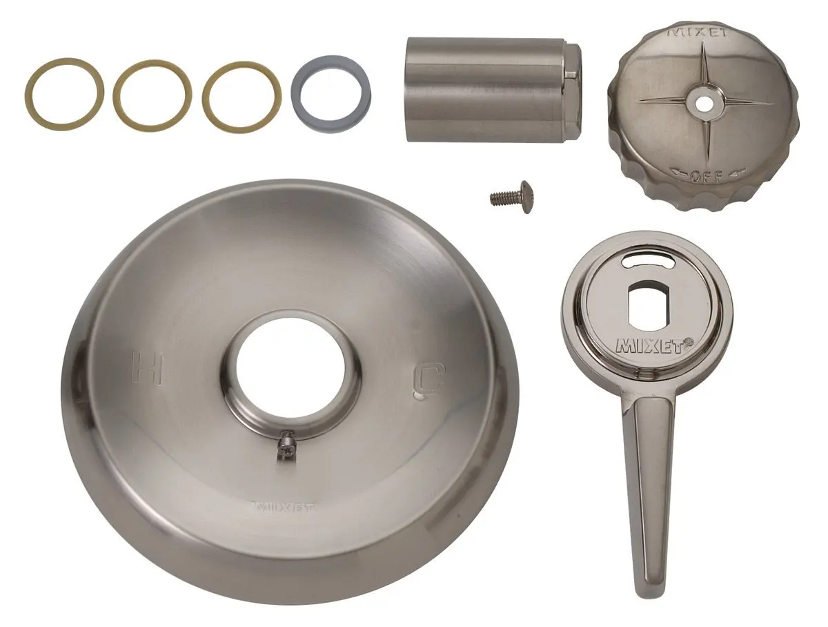 BrassCraft Mfg Mixet #MTR-5 MET SN Single Handle Tub and Shower Trim Kit - PVD Satin Nickel