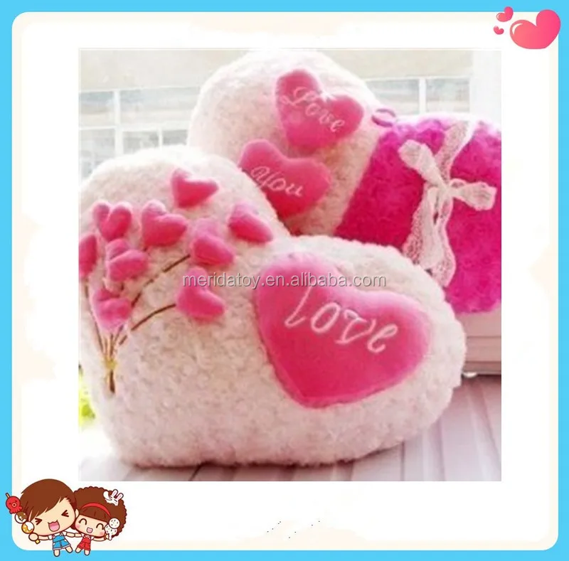 heart shaped stuffed toys