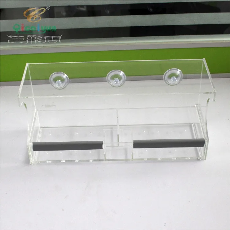 Clear View Deluxe Open Diner Mirrored Window Bird Feeder Clear