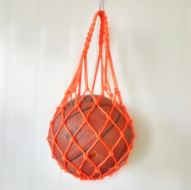 Nylon Ball Pockets Net Carry Bag For Basketball Football Volleyball