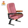 Elegant design colorful wood cinema seating chair