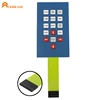 PET /PC/PMMA Keypad Button Material and Home Appliance Application metal dome membrane switch click through flat keyboard panel