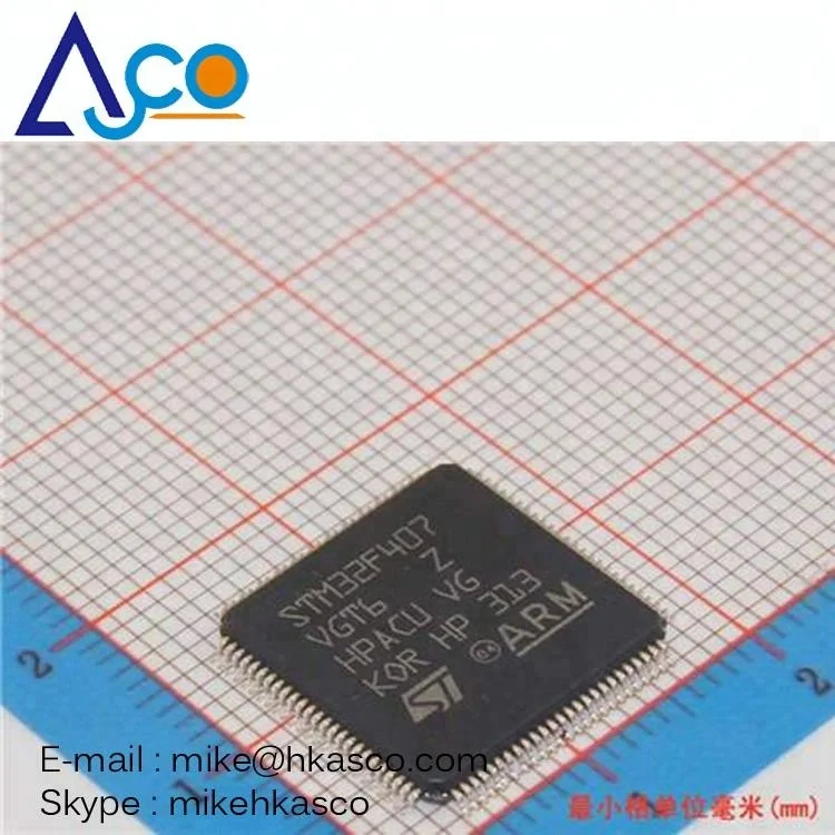 Stm32f407 Ic Chips Stm32f407vg Microcontroller Ic Mcu Integrated ...