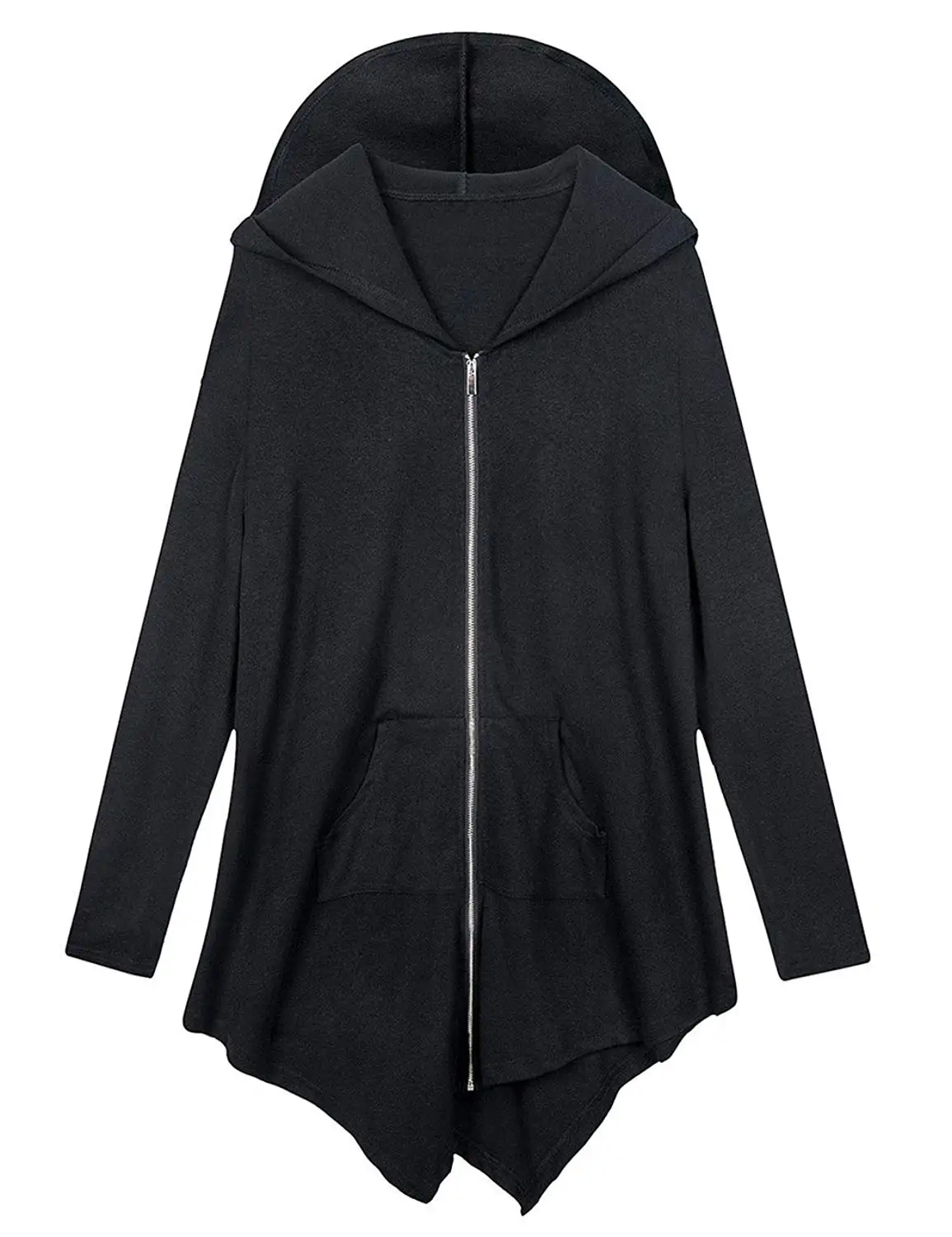 plus size thin hoodie