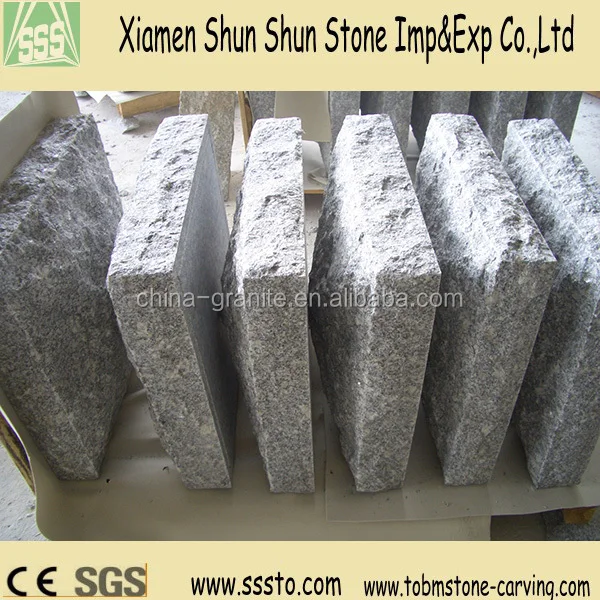 G654 Bushhammered Granite Stone Post Cap Wholesale Buy Stone Column