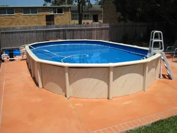 galvanized metal swimming pool