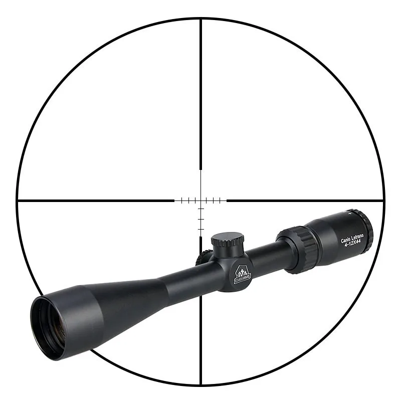 Ar 15 Accessories Tactical Airsoft Rifle Scope 4 12x44 Riflescope With