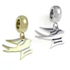 bird shape charm pendant jewelry pendent bird big hole charm bead key chain pendant jewelry components made in china yiwu