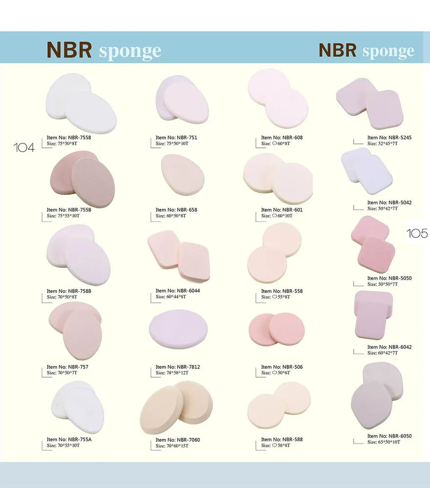 Triangle Velvet Powder Cosmetic Puff Mini Beauty Sponge Bigger In Wet