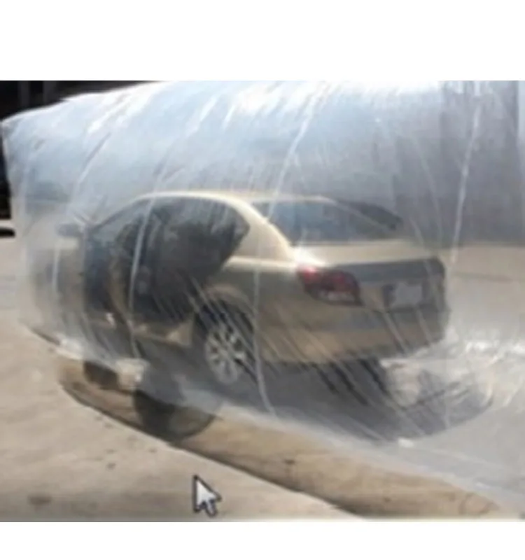 Flood Proof Pe Tarpaulin Clear Plastic Car Bag Cover Made In China