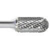 tungsten cylindrical with spherical ends burrs