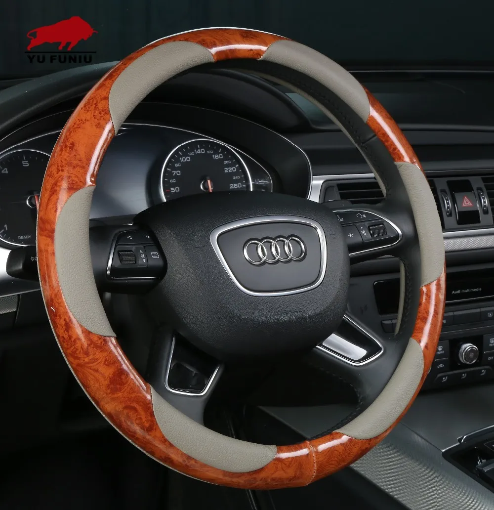 Wood Car Steering Wheel Cover For Inner Decoration Buy Wood Steering