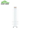 Stable quality brake wheels rotating metal hook display stand