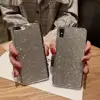 Luxury 3D Sparkle Stunning Stones Crystal Rhinestone Bling Full Silver Diamond Glitter Case for iphone 6S 7 8 plus XS XR MAX