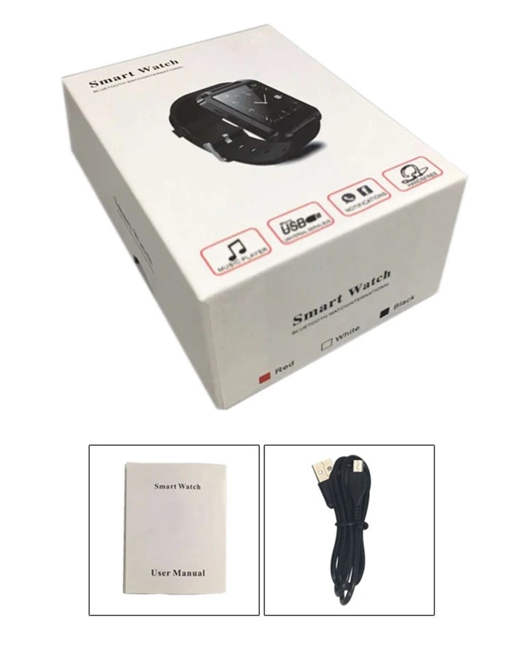 Amazon Best Sellers Cheap Price Professional Factory Supply U8 Sport Android Smart Watches 