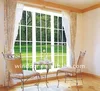 Office/sitting room applied french window, fixed french window pvc frame big glass window