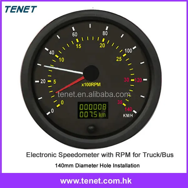 2015 140mm Electronic Odometer Bus Truck,Electronic Speedometer