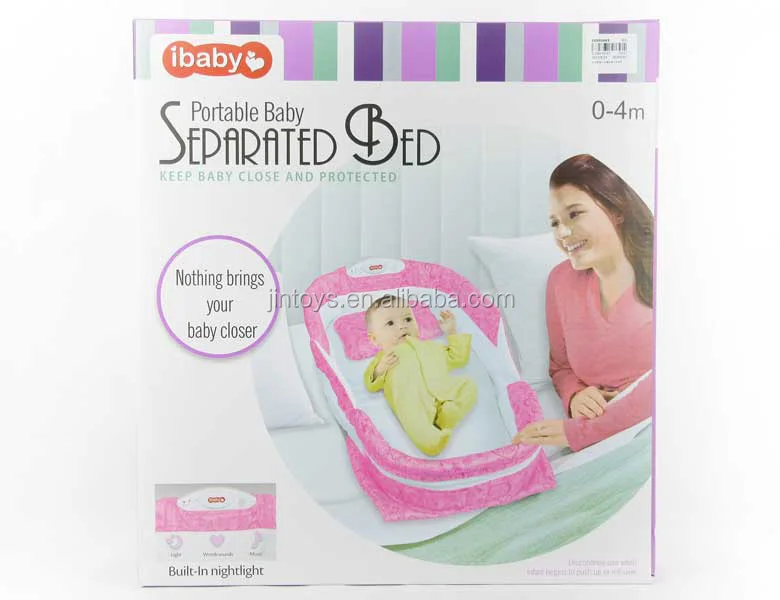 baby separated bed