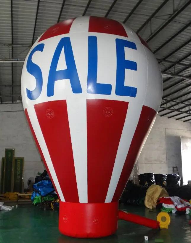 Outdoor decoration Giant inflatable advertising ground cold air big balloon for sale
