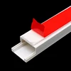 Self Adhesive PVC Wire Cable cable cover electric Duct PVC Trunking Size