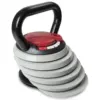 Adjustable Kettlebells 18 kg (40 lb) Portable Kettlebell, Selectable Weights Set