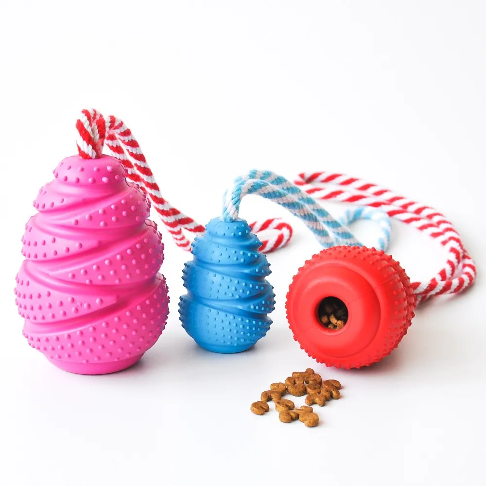 Pet Supplements Natural Rubber Dog Toy Chew Bone Indestructable Dog