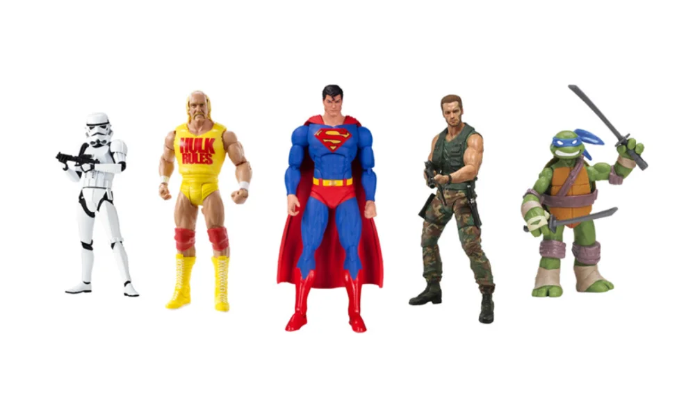 Custom Make 7 Inch Plastic Action Figures,Custom Articulated Plastic