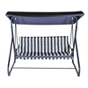 Factory Directly Wholesale Park Chair 3 Seats Garden Swing