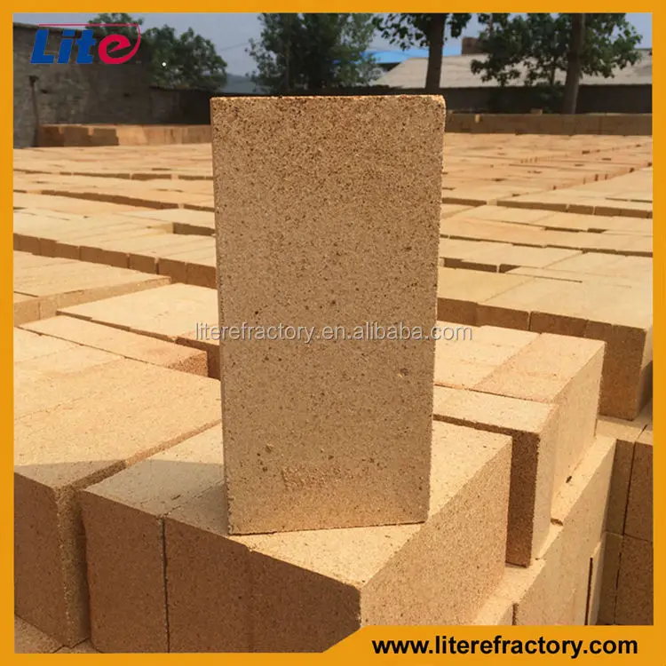 Standard size 230 x 114 x 75 mm heat storage material clay brick for kiln furniture
