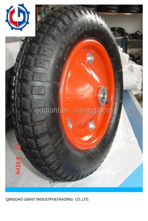Pneumatic wheel 3.25-8 used in wheelbarrow tyre