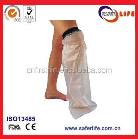 Waterproof Leg Cover For Cast Surgery Protector Shower Broken Foot Plastic Dry Bag Waterproof Leg Cover For Cast Surgery Protector Shower Broken Foot Plastic Dry Bag