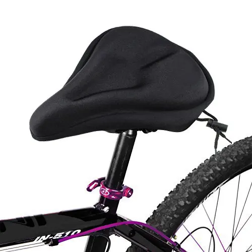 spin bike gel seat cover