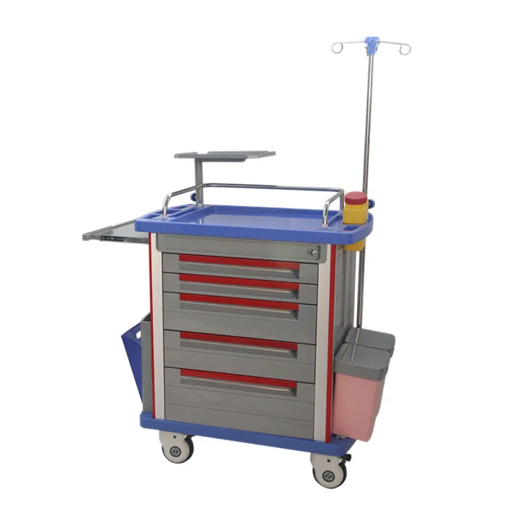 ABS worktable medical ambulance trolley cart in hospital