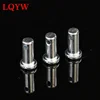 Stainless steel waterproof solid round head self-plugging rivet with holes