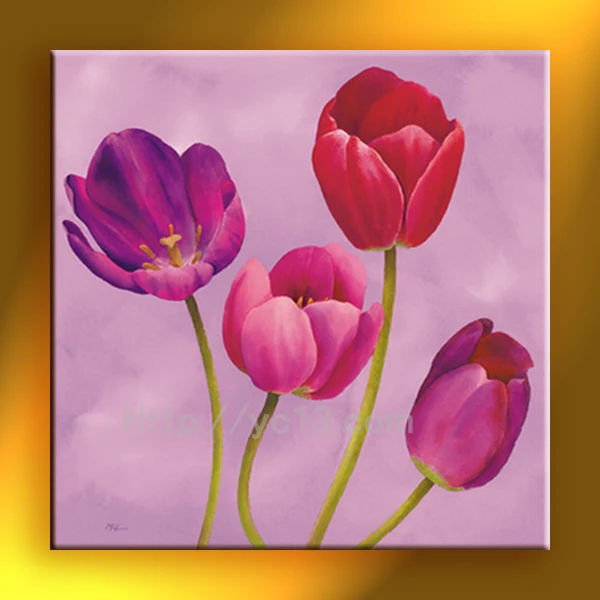 Belle Peinture A L Huile De Fleur Avec Ciel Buy Peinture A L Huile De Fleur De Toile Peinture De Bouddha 3d Peinture A L Huile Animale Product On Alibaba Com