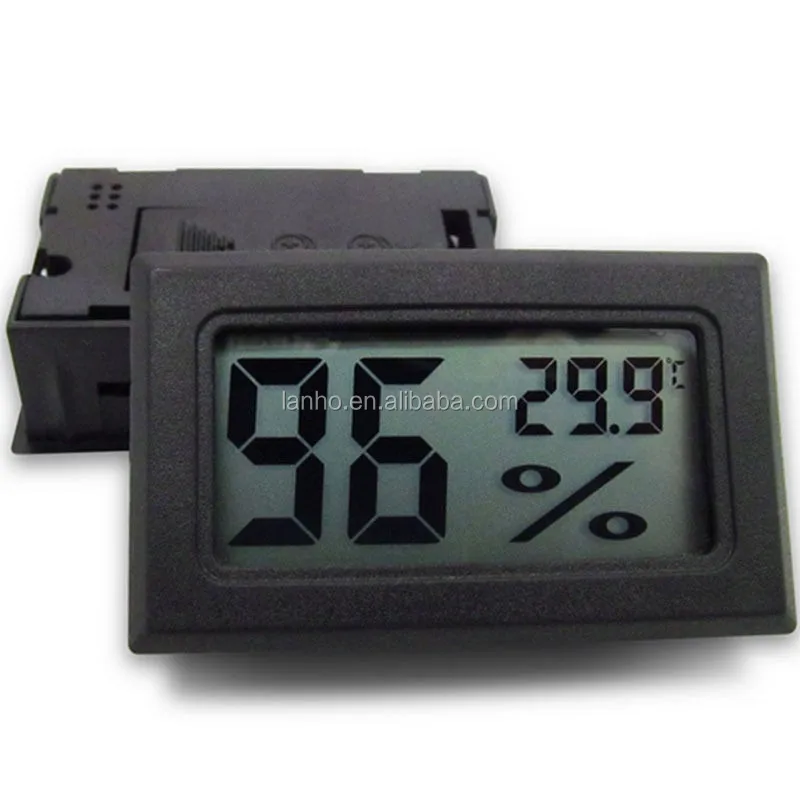 Mini Digital LCD Indoor Temperature Humidity Meter Thermometer Hygrometer