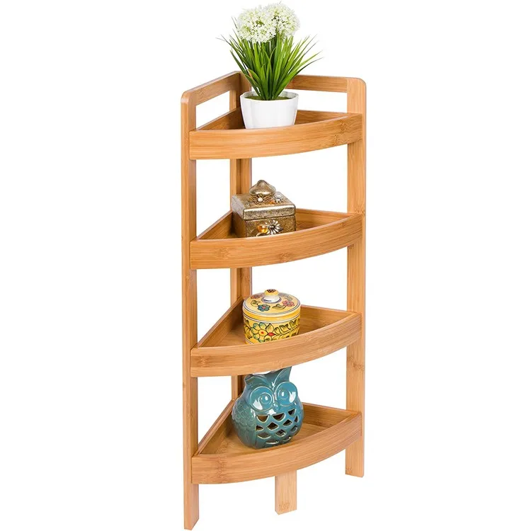 bamboo storage shelf