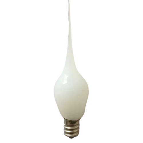 Candelabra light bulb S6 E12 base incandescent silicone light bulbs 6W 110-130V