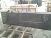 new cheap dark grey G654 granite flamed bushhammered driveway floor tiles,stairs,steps,risers bullnose edge