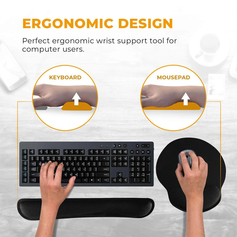 Factory Gel Keyboard Wrist Rest Pad Game Keyboard Pad Funny Gel Wrist