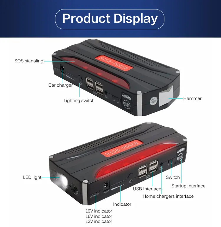 High Power Multifunction Jumpstarter 12v Auto Xs Jump Starter Buy