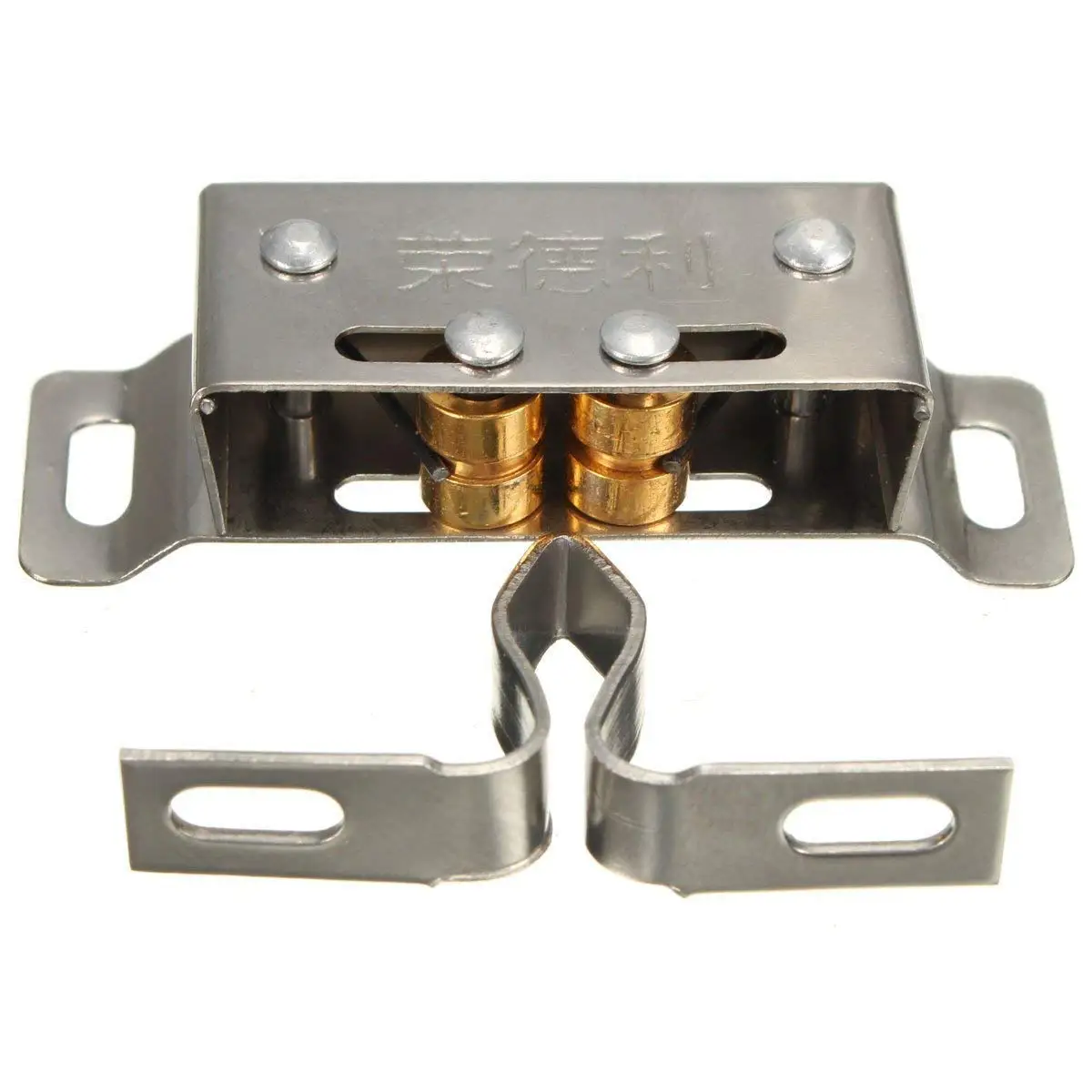 Kitchen Cabinet Catches - Metal Cabinet Catch - Stainless Steel Catch Stopper For Cupboard Cabinet Kitchen Door Latch Hardware (Cabinet Door Catch Latch)
