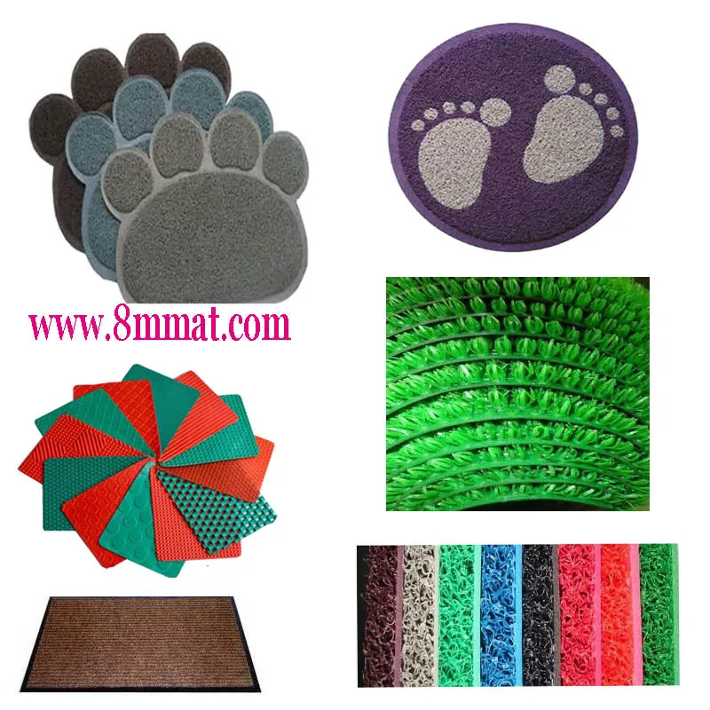 Waterproof Heavy Duty Antislip Plastic S Mat Pvc Roll Mat Bath Mat