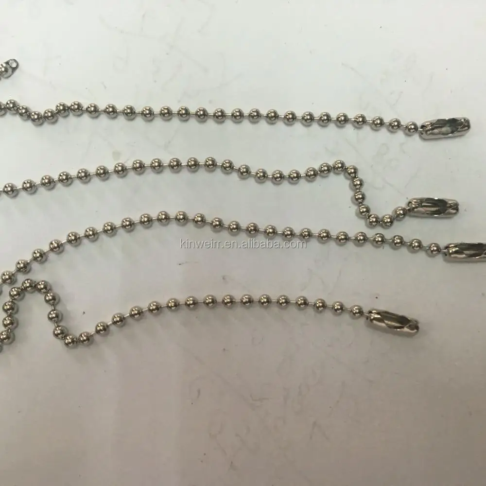 2.4mm Metal Stainless Steel Ball Chain Roll Buy Stainless Steel Ball