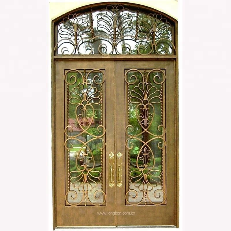 Lowes Wrought Iron Security Steel Doors Glass Insterts Buy Lowes