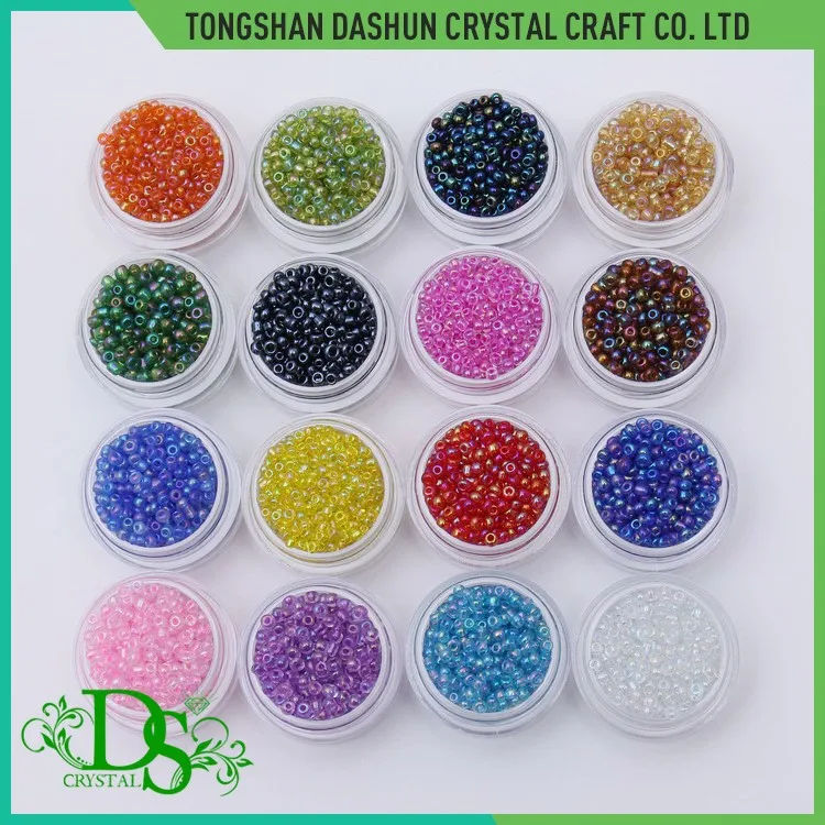 Commercial Quality Glass Seed Beads In Bulk 6/0 8/0 11/0 12/0 For