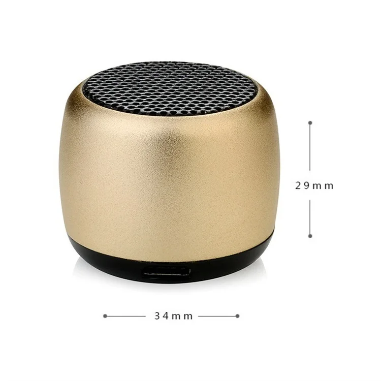 Creative Super Mini Portable Wireless stereo Speaker for Outdoor Small Metal Speaker with TWS function super bass - ANKUX.COM