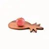 Hot Selling Bamboo Pineapple Fruit Shaped Cutting Board Funny Solid Bamboo Cute Mini Cutting Board