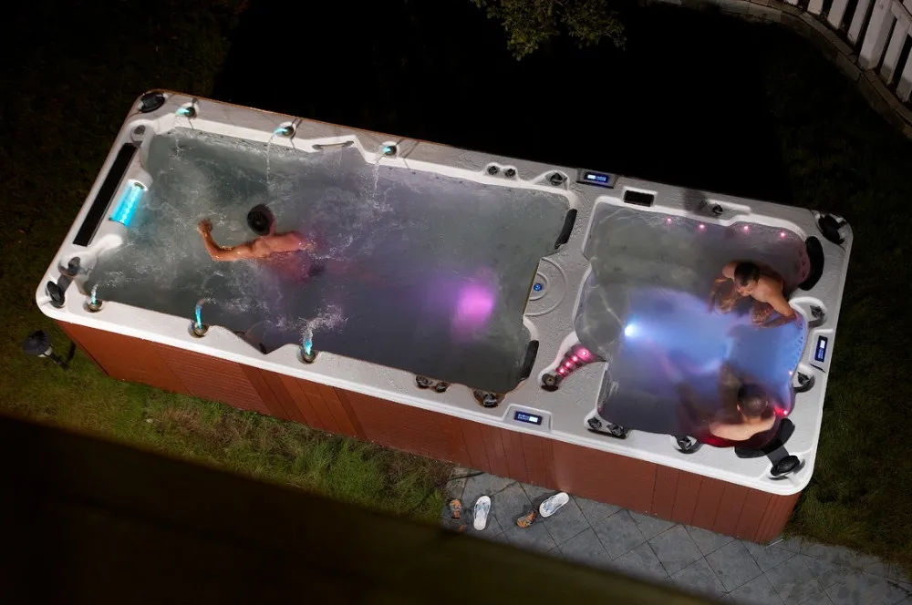 Joyee Swimming Pool Hot Tub Combo Sex Massage Hot Tub With