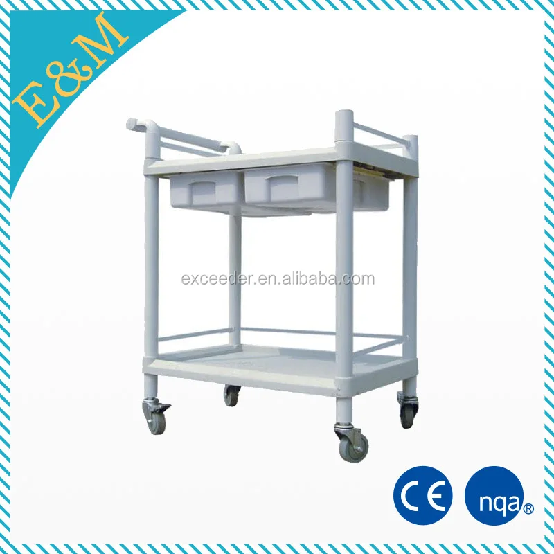 Hospital 2tier Stainless Steel Hospital Infusion Table,Instrument